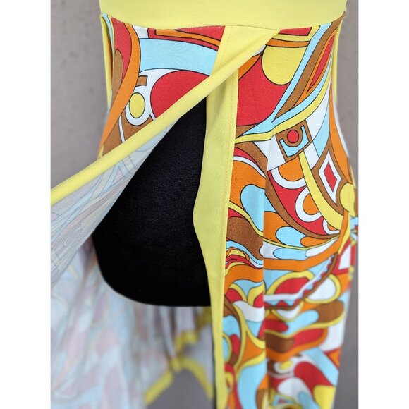 💜Colorful Geometric Print Dress by Satrustegui for Rebellion Dogs - Picture 4 of 13